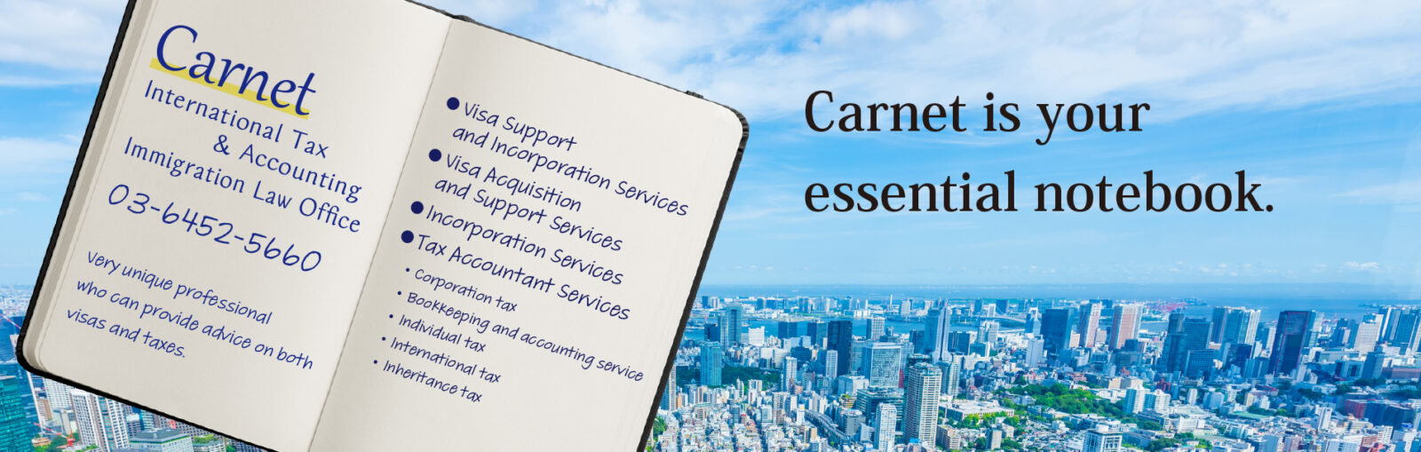 Carnet is your essential notebook.